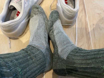 Scrho’s Green Socks