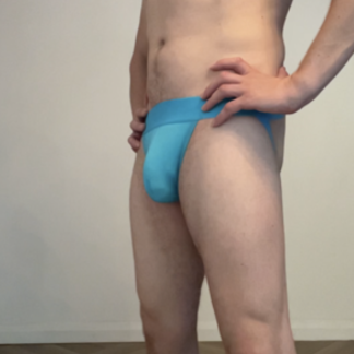 London Gym Jock’s light blue jockstrap