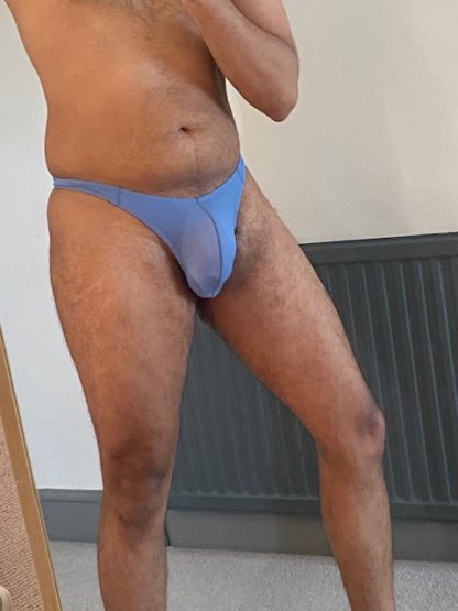 MuskyGymLad's Blue thong - Image 5