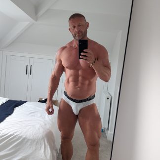 ThisWayUp's White pattern Armani briefs