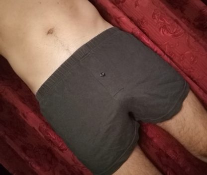 UK28's Black loose boxers - Image 6