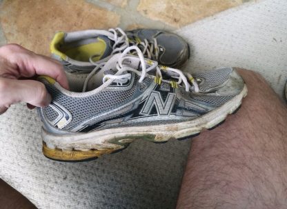 UK28’s well used trainers - Image 8