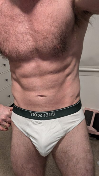 Johnnys sweaty undies’ righty whities - Image 2