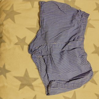 Tom’s worn boxer shorts