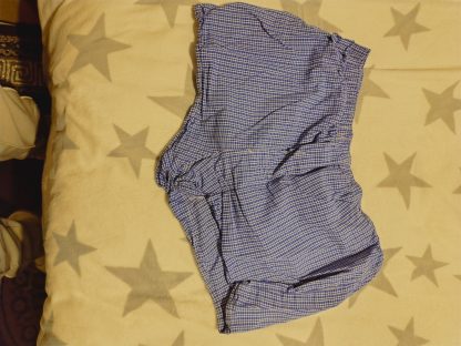 Tom’s worn boxer shorts