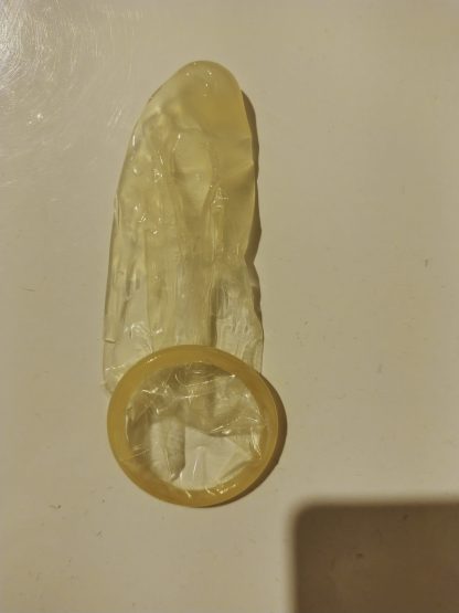 Tom’s cum condom