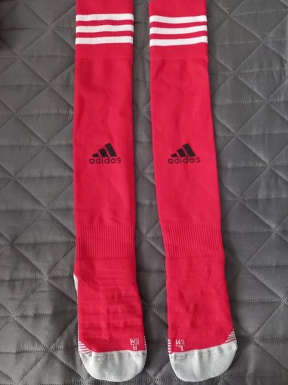 Undilad’s Adidas red socks