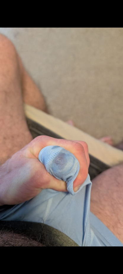 Johnny’s sweaty undies’ cock pouch undies - Image 3