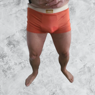 Undilad's Orange Silky Boxers