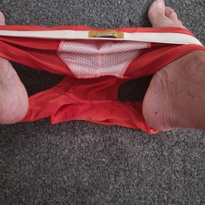Undilad's Orange Silky Boxers - Image 3