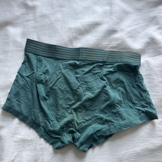 Theo's teal cum boxers - Image 4