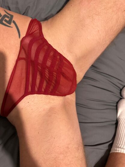 Buddybriefs69's worn kiniki Red Thong