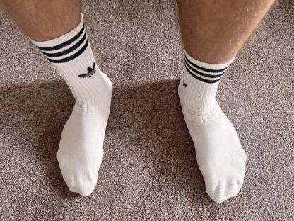 AlexBirm’s Sweaty Adidas Socks - Image 2