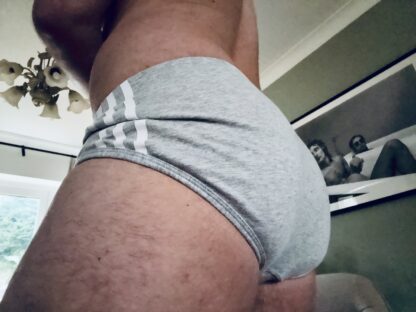 AlexBirm’s Grey Adidas Briefs - Image 2