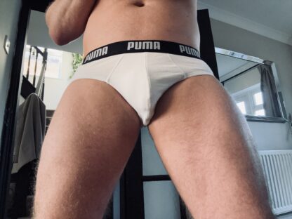 AlexBirm’s White Puma Briefs - Image 2