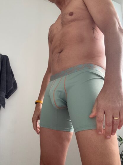 Hotgymdad's silky trunks - Image 4