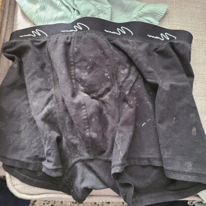 Undilad's Boohoo Black Cum rag Boxers