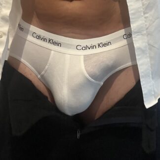 AirlineJosh's White Calvin Klein briefs