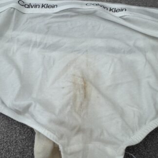 Bearpigldn’s filthy white CK briefs