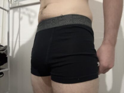 thatstraightguy's Very Worn Men’s Black Boxers 🖤 - Image 2