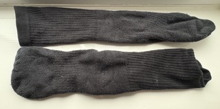GirthyGingerDaddy's Smelly black sports socks