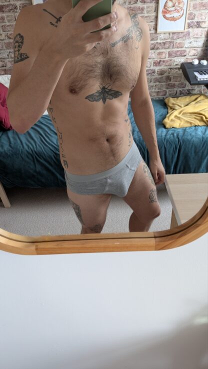 LoadedKinkyOtter's grey shorts. Used.